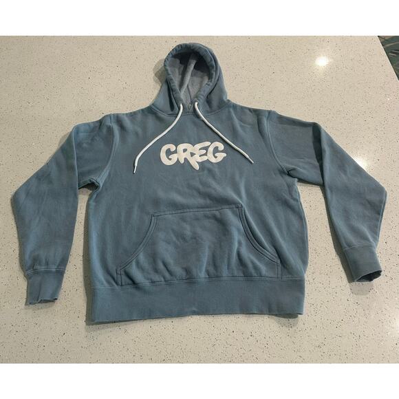 Design Danny Gonzalez Merch GREG Pullover Hooded Sweatshirt Size Large - Picture 1 of 4